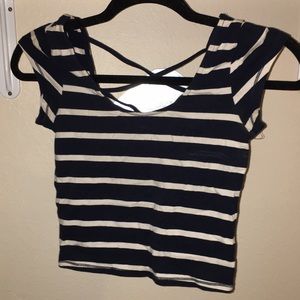 Stripped crop top